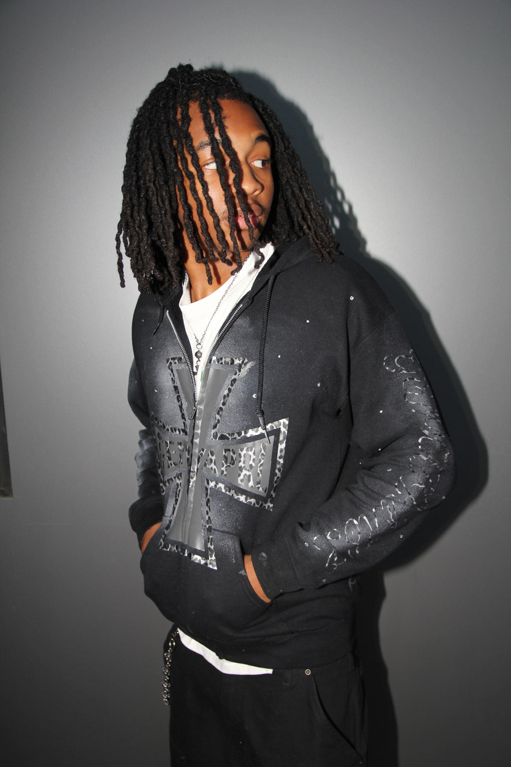 Cross Point Zip Up