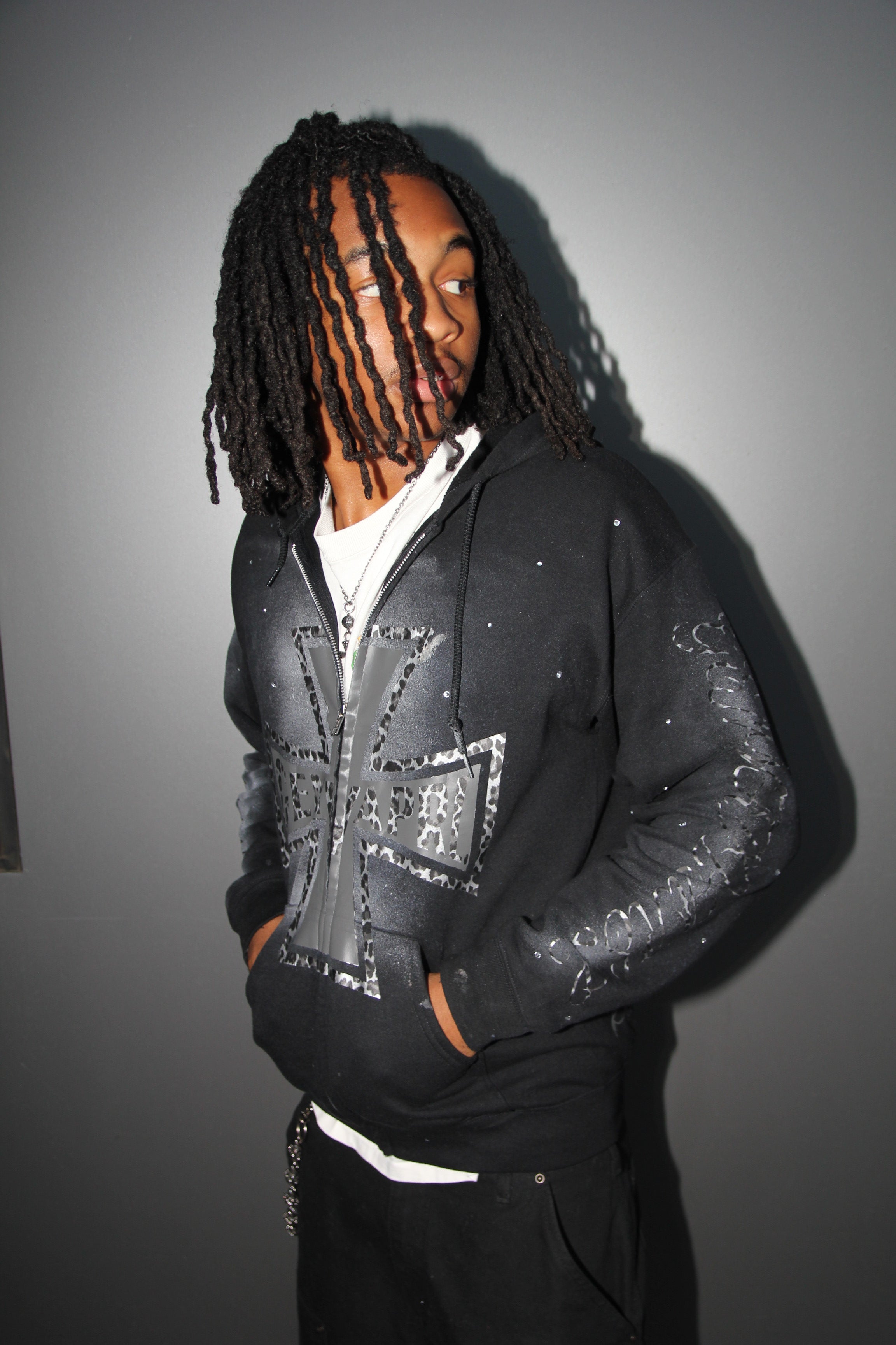 Cross Point Zip Up